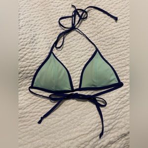 PINK Victoria Secret mint blue bikini top